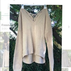 Cream/tan sweater